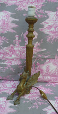 Grand pied de Lampe en Bronze