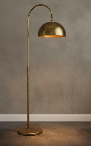 Lampadaire arc laiton - en,