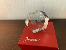 Presse papier 'Jumelage Gernsbach' en cristal de Baccarat modèle1