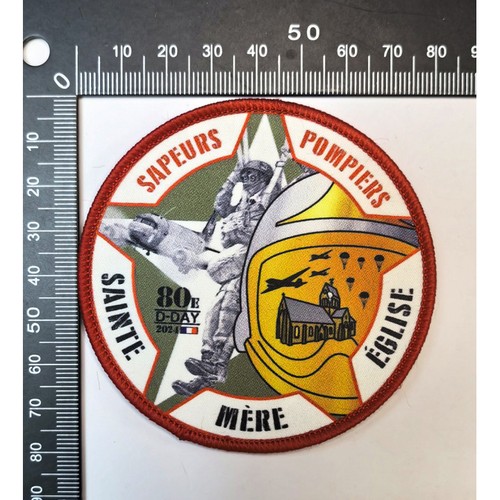 Ecussons pompiers sainte mere - ecussons,