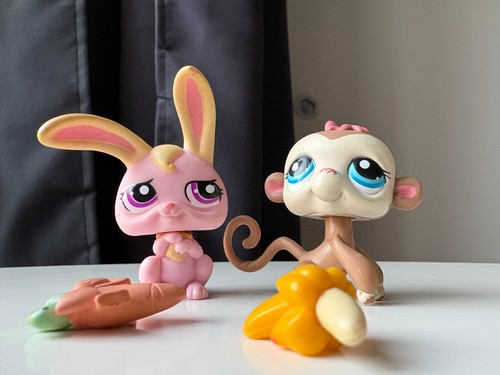 Petshops lapin 1484 singe - petshops,