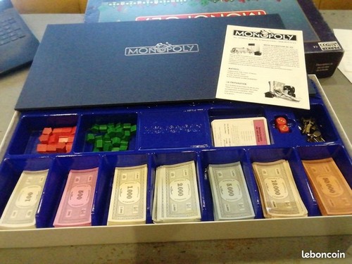 Jeu monopoly luxe - monopoly,
