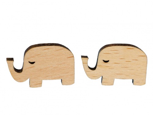 Boucles oreilles éléphant - boucles, d'oreilles