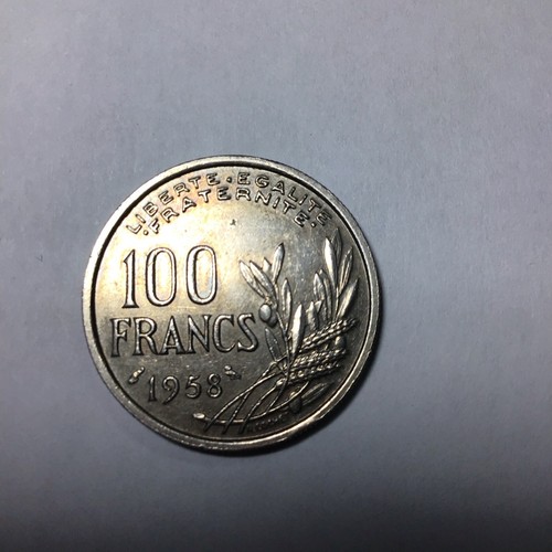 100 francs cochet - , 1958
