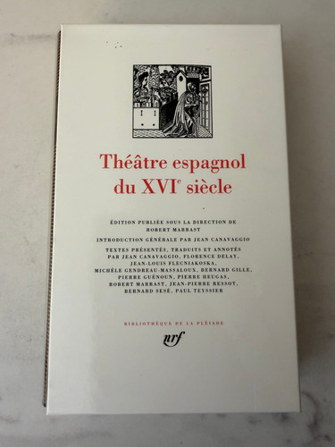 Pléïade théâtre espagnol - -,