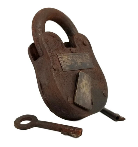 Ancienne serrure folsom state - ancienne,