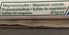 SULFATE DE MAGNESIE  TECHNIQUE