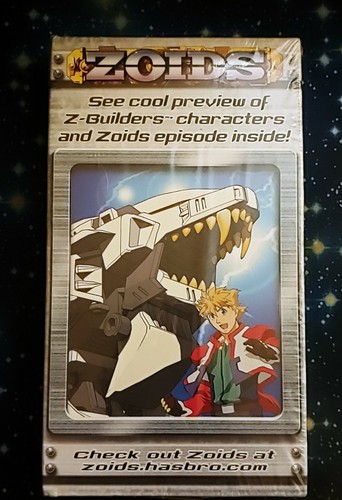 Vintage zoids vhs new sealed - zoids,