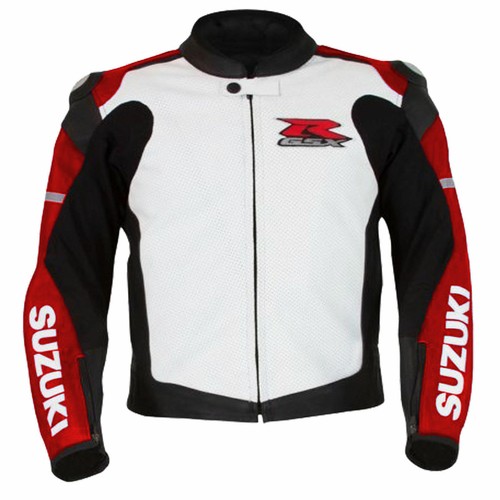 Suzuki gsxr moto vestes - suzuki, cuir