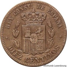 F7225 Spain 10 Centimos