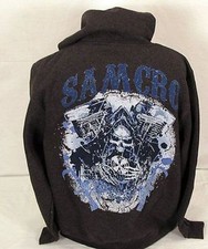 Blowout ! Sweat À Capuche Samcro Soa V-Twin Reaper Authentique Sons D'Anarchie