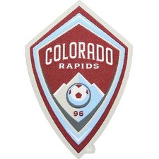 Colorado Rapids Primaire Football Équipe Crest Pro-Weave Jersey Mls Foot Patch
