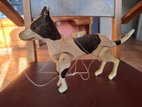 Marionnette bois articulée - marionnette,