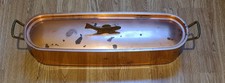 Plat En Cuivre Pour Poisson