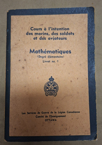 Livret canadien cours de - livret,
