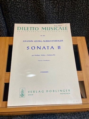 Albrechtsberger sonata - albrechtsberger, ii