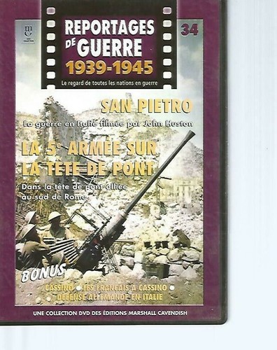 Dvd reportages guerre 34 - reportages, de