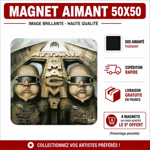 Magnet magma 5x5 - magnet,