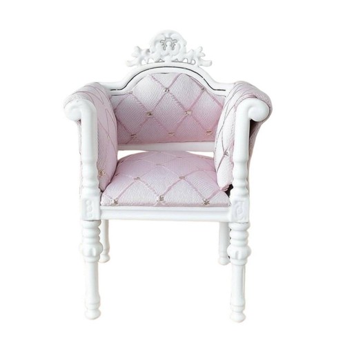 Canapé miniature pink tissu - miniature,