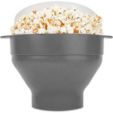 Machine à pop-corn en silicone pour micro-ondes - Bol à popcorn - Avec couver...