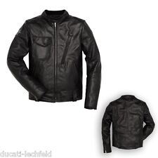 Ducati Dainese Scrambler Café Racer Veste en Cuir Neuf %%