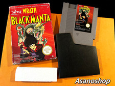 Wrath Of The Black Manta  NINTENDO NES  EEC -- sans notice
