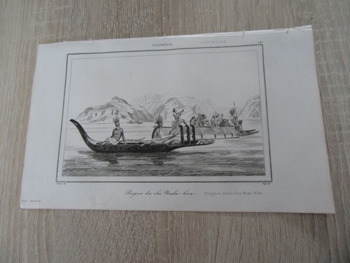 Polynesie pirogue iles nouka - pirogue,