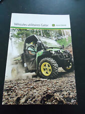 catalogue john deere gator véhicules utilitaires