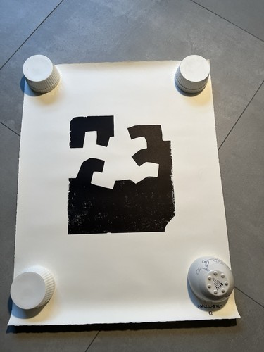Eduardo chillida lithographie - eduardo,