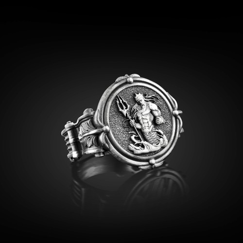 Bague chevalière ancienne