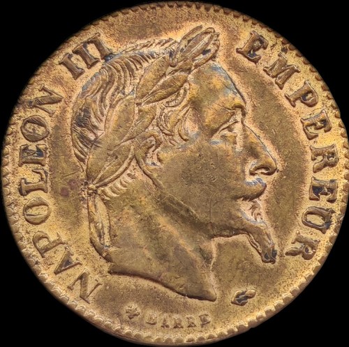 Napoléon iii francs 1866 - francs,