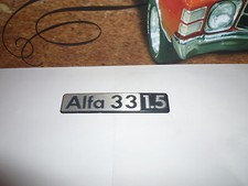 Sigle insigne logo aluminium