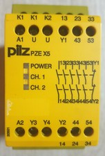 Pilz PZE X5P Safety Relay