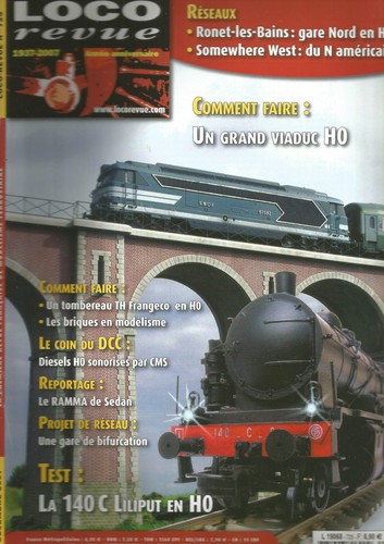 Loco revue 725 reseau - loco, n°725