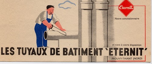 Buvard eternit prouvy - , thiant