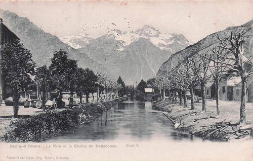 Bourg oisans rive et - la,