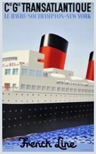 Cie transatlantique bateau - transatlantique,