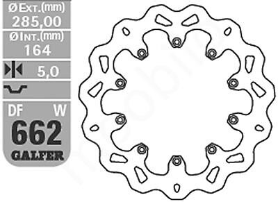 Disque frein bmw 75c - de, k