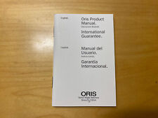 Oris - Garantie International + Instructions - Espagnol Et Anglais