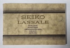 Seiko Lassale Instructions