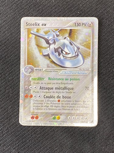 Carte pokémon steelix - steelix, ex