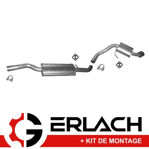 Echappement silencieux pour