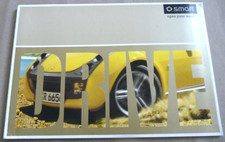 2003 SMART ROADSTER COUPE Catalogue 26p Brochure Prospekt Pub Dépliant French