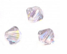 50  PERLES TOUPIES 5328 SWAROVSKI® ELEMENTS 3 mm SMOKY MAUVE