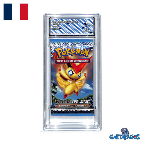 Booster gradé pokémon noir - booster,