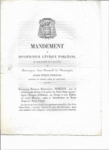 Mandement mgr - mandement,