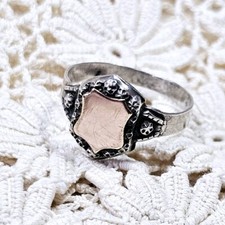 Chevalière Xixe Argent
