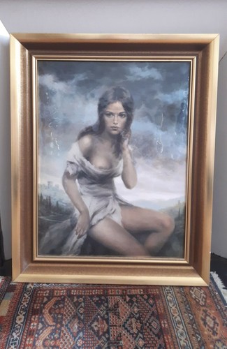 Tableau portrait femme sur - portrait,