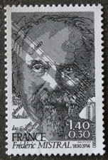 Timbre - FRANCE - Frédéric MISTRAL - YT2098 - Neuf ** - 1980