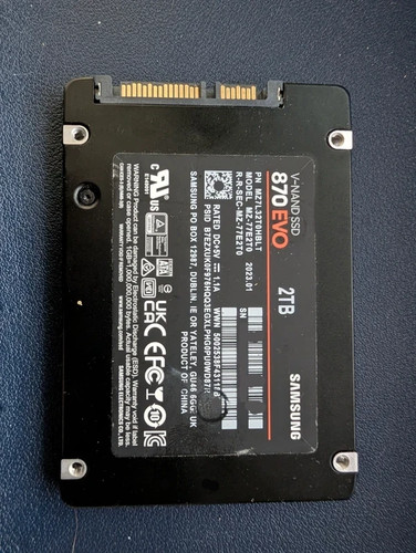 Ssd samsung 870 evo - 2,